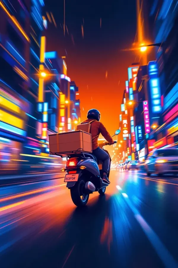 快递员的奇幻之旅 - 影视封面